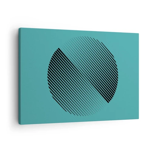 Canvas picture - Circle - Geometrical Variation - 70x50 cm