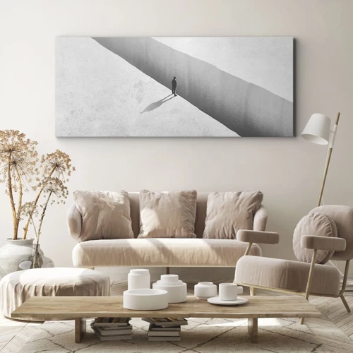 Canvas picture - Clear Goal - 100x40 cm