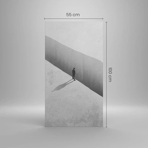 Canvas picture - Clear Goal - 55x100 cm