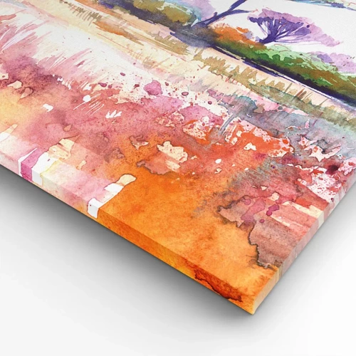 Canvas picture - Colour of Savannah - 140x50 cm