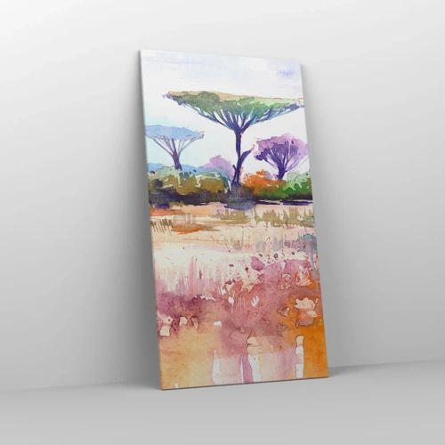 Canvas picture - Colour of Savannah - 65x120 cm