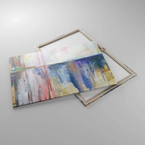 Canvas picture - Colourful Impressions an Associations - 100x70 cm