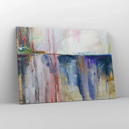 Canvas picture - Colourful Impressions an Associations - 100x70 cm