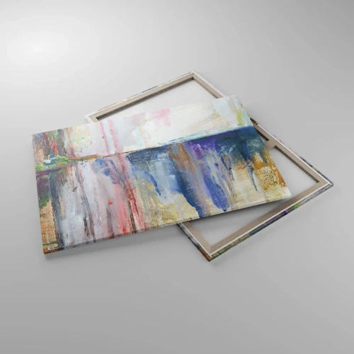 Canvas picture - Colourful Impressions an Associations - 120x80 cm