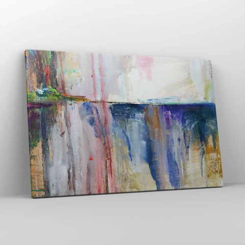 Canvas picture - Colourful Impressions an Associations - 120x80 cm