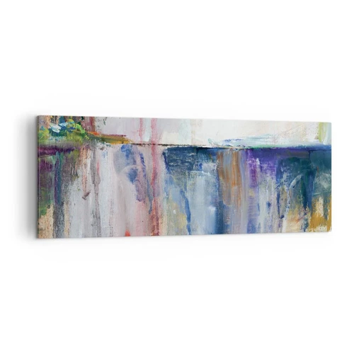 Canvas picture - Colourful Impressions an Associations - 140x50 cm