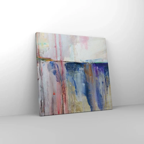 Canvas picture - Colourful Impressions an Associations - 40x40 cm