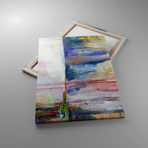 Canvas picture - Colourful Impressions an Associations - 70x100 cm