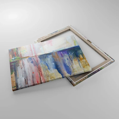 Canvas picture - Colourful Impressions an Associations - 70x50 cm