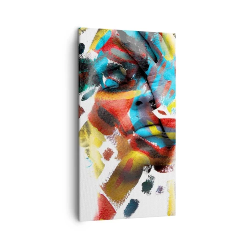 Canvas picture - Colourful Personality - 45x80 cm