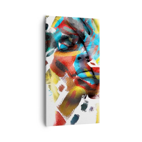Canvas picture - Colourful Personality - 55x100 cm