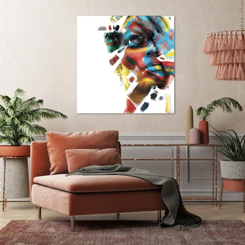 Canvas picture - Colourful Personality - 60x60 cm