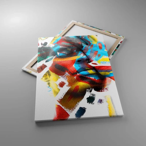 Canvas picture - Colourful Personality - 70x100 cm