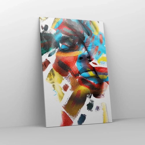 Canvas picture - Colourful Personality - 80x120 cm