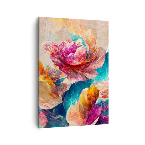 Canvas picture - Colourful Splendour of a Bouquet - 50x70 cm