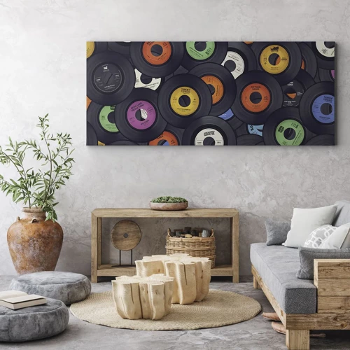 Canvas picture - Colours of Classics - 140x50 cm