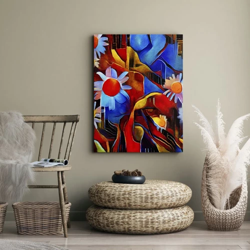 Canvas picture - Colours of Life - 45x80 cm