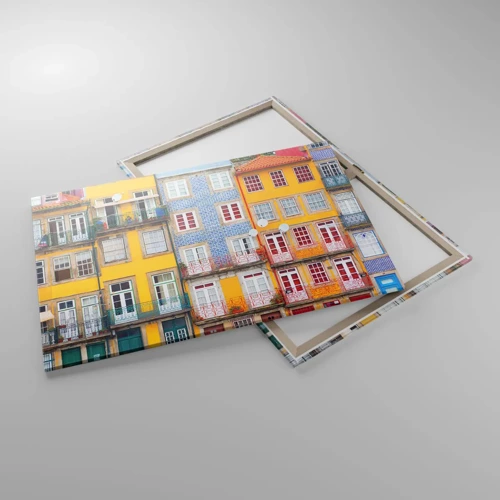Canvas picture - Colours of Old Town - 100x70 cm