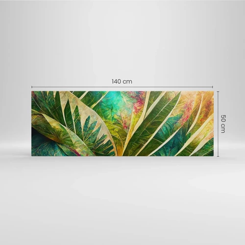 Canvas picture - Colours of the Tropics - 140x50 cm