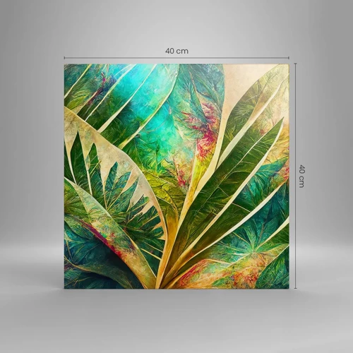 Canvas picture - Colours of the Tropics - 40x40 cm