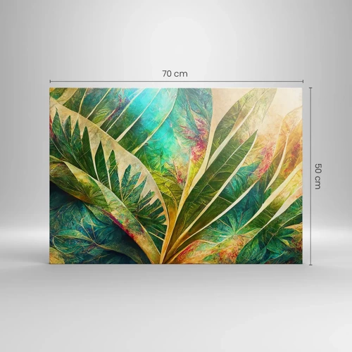 Canvas picture - Colours of the Tropics - 70x50 cm