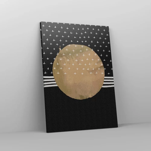 Canvas picture - Composition: Flag of Galaxy - 50x70 cm