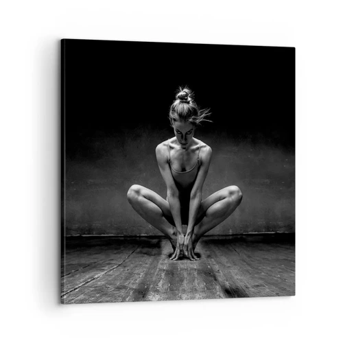 Canvas picture - Concentration of Dancing Energy - 60x60 cm