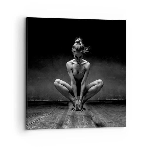 Canvas picture - Concentration of Dancing Energy - 70x70 cm