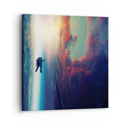 Canvas picture - Confronting the Universe - 30x30 cm