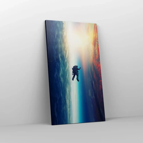 Canvas picture - Confronting the Universe - 45x80 cm