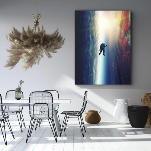 Canvas picture - Confronting the Universe - 50x70 cm