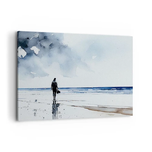 Canvas picture - Conversation with the Sea - 100x70 cm