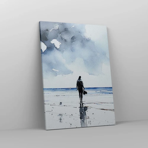 Canvas picture - Conversation with the Sea - 50x70 cm