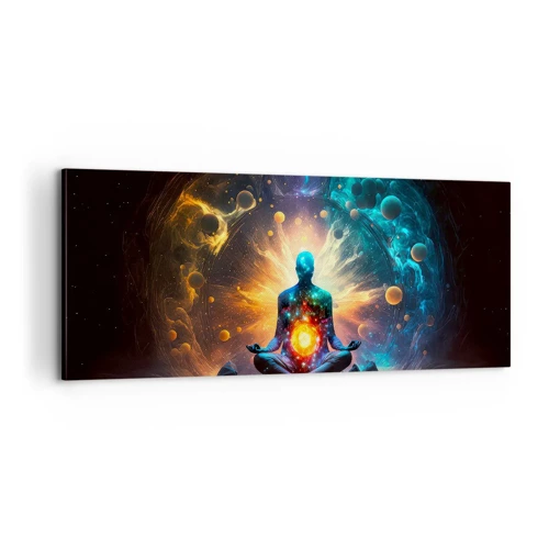 Canvas picture - Cosmic Calm - 100x40 cm