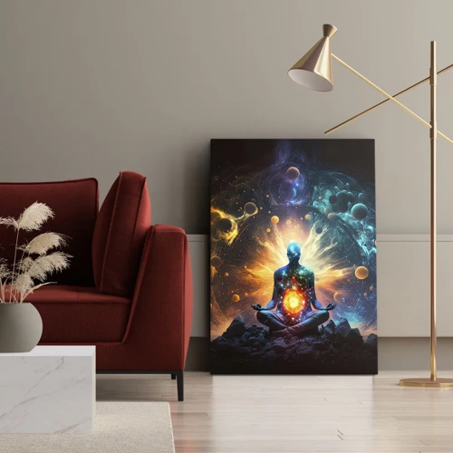 Canvas picture - Cosmic Calm - 45x80 cm