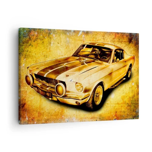 Canvas picture - Crazy 70-ies - 70x50 cm