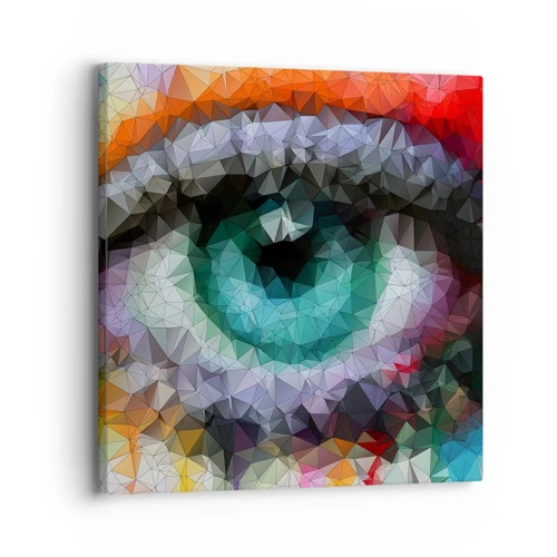 Canvas picture - Crystal Clear Eyes - 30x30 cm