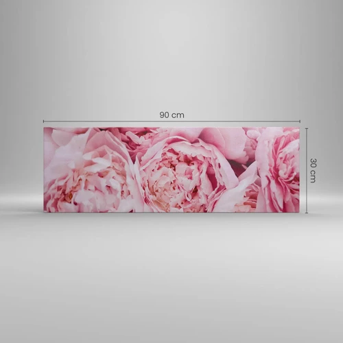 Canvas picture - Cuddly and Fragrant - 90x30 cm