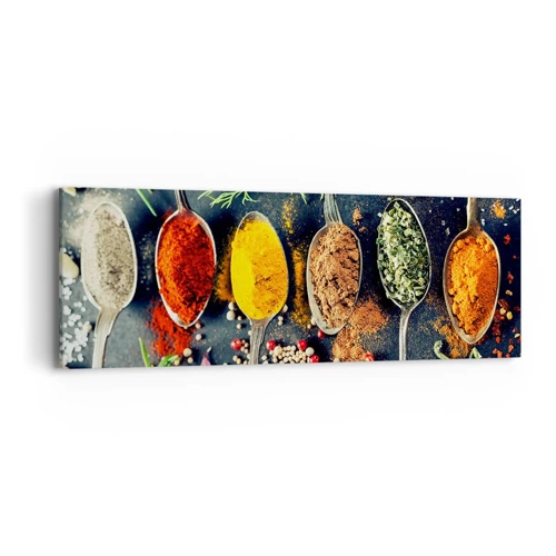 Canvas picture - Culinary Magic - 90x30 cm