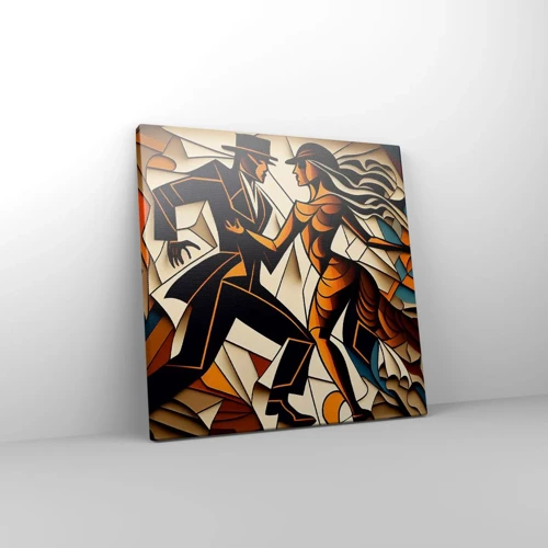 Canvas picture - Dance of Passion  - 30x30 cm