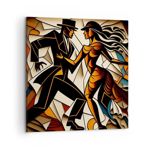 Canvas picture - Dance of Passion  - 50x50 cm