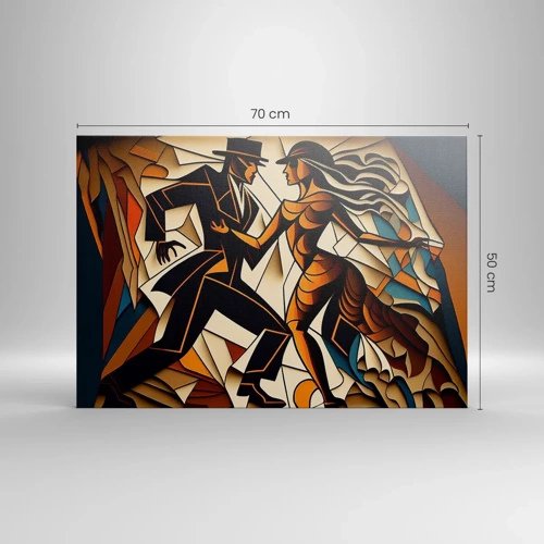 Canvas picture - Dance of Passion  - 70x50 cm