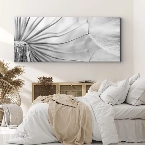 Canvas picture - Dandelion Kites - 100x40 cm