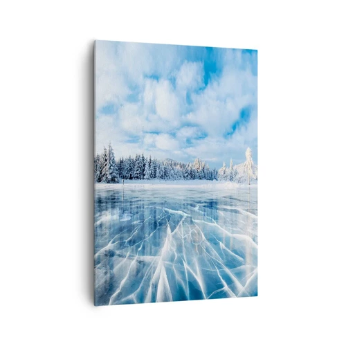 Canvas picture - Dazling and Crystalline View - 70x100 cm