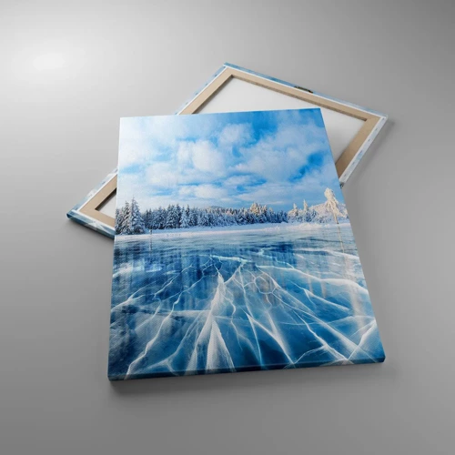 Canvas picture - Dazling and Crystalline View - 70x100 cm