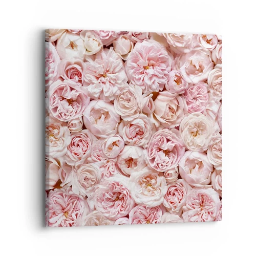 Canvas picture - Decked with Roses - 30x30 cm