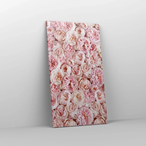 Canvas picture - Decked with Roses - 45x80 cm