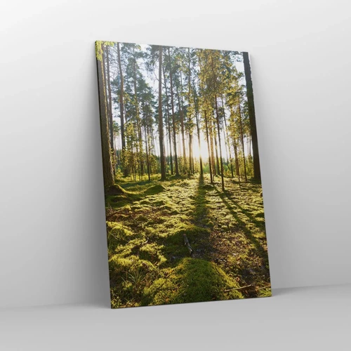 Canvas picture - Deep in the Forest - 80x120 cm