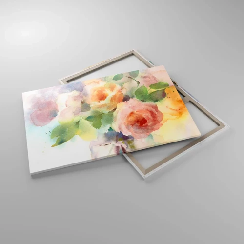 Canvas picture - Delicate Like Watercolour - 120x80 cm
