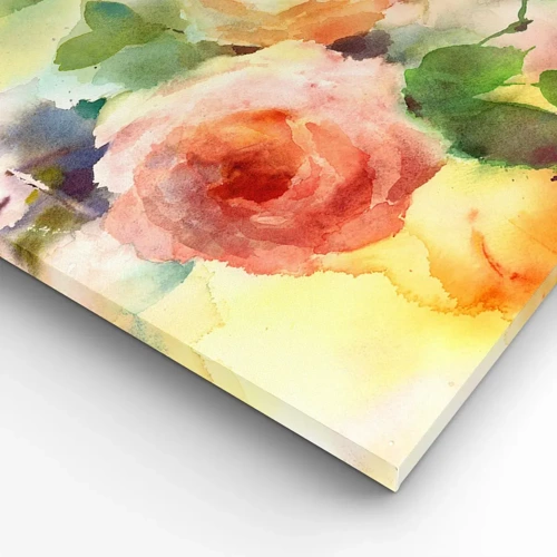 Canvas picture - Delicate Like Watercolour - 60x60 cm